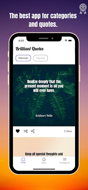 Brilliant Quotes 2023 Screenshot 0