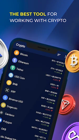 Crypto tracker, Coin tracker Screenshot 0