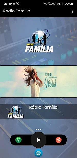 Rádio Família SP Screenshot 2