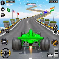 GT Mega Ramp Formula Car Games