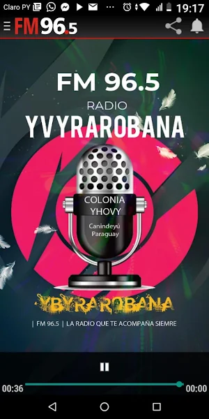 Radio Ybyrarobana FM 96.5 Screenshot 1