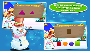 Snowman Preschool Math Games Screenshot 3