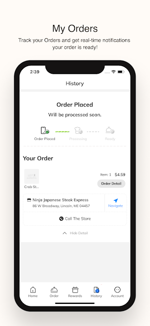 Ninja Japanese Steak Express Screenshot 2