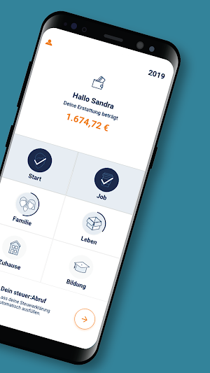 WISO Steuer – Steuererklärung einfach gemacht. Screenshot 1