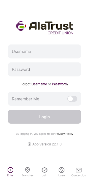 AlaTrust Credit Union Screenshot 0