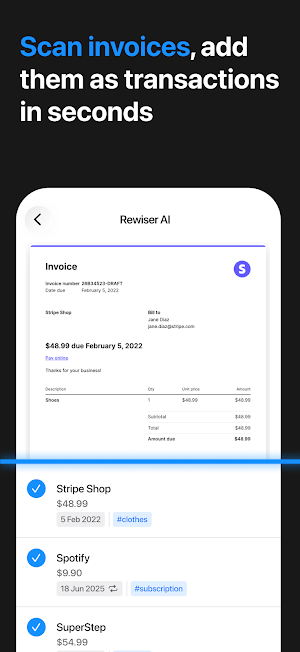 Rewiser Finance Screenshot 2