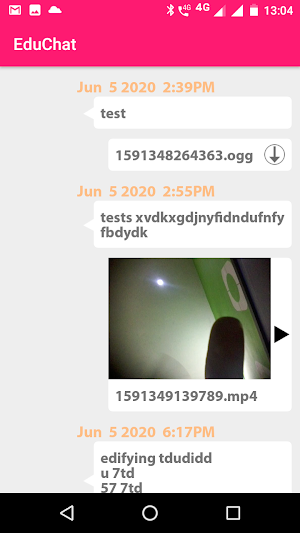 EduChatAdmin Screenshot 1