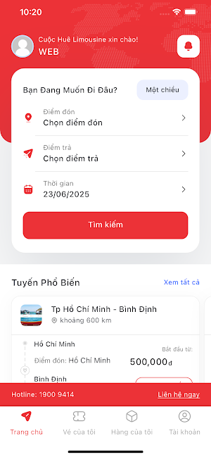 Cuộc Huê Limousine Screenshot 0