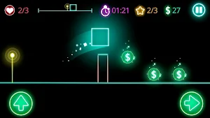 Glow obstacle course Screenshot 1