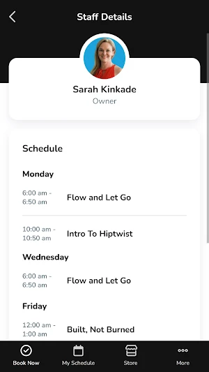 Hiptwist Fitness Screenshot 1