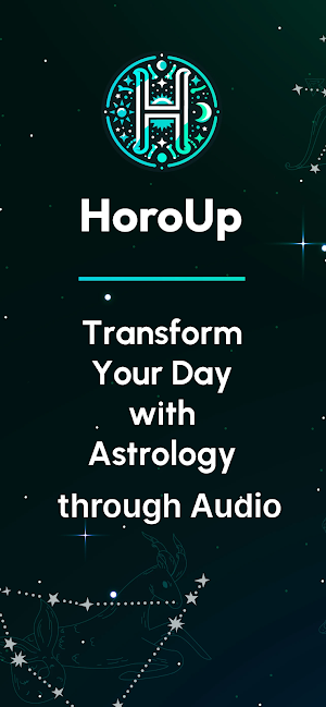 HoroUP: Audio Horoscopes Screenshot 0