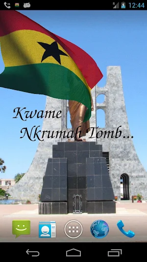 Ghana Flag Live Wallpaper Screenshot 3
