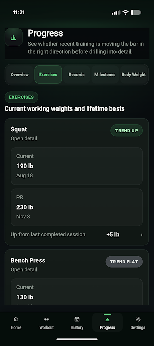 OpenStrength Screenshot 0