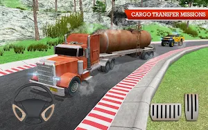 Truck Driving Game: Simulation Games 2020 Screenshot 0