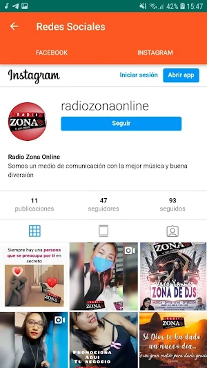 Radio Zona Online Screenshot 2