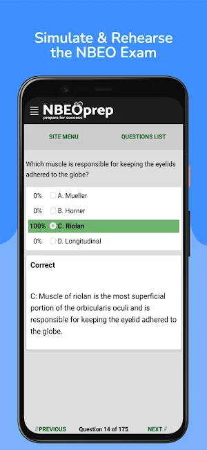 NBEO Optometry Boards Part 1 Screenshot 3