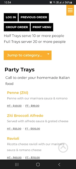 DiPietros Screenshot 3