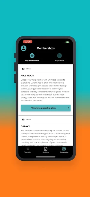 LunaFit Gym Screenshot 1