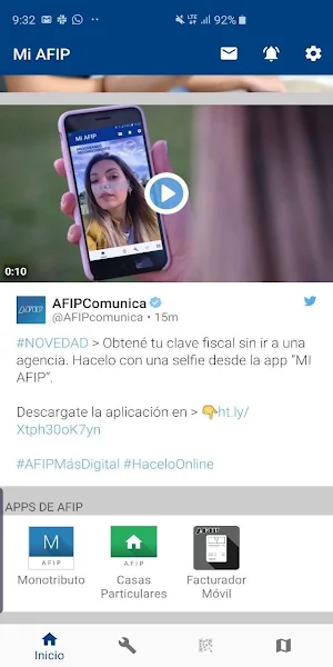 Mi AFIP Screenshot 1
