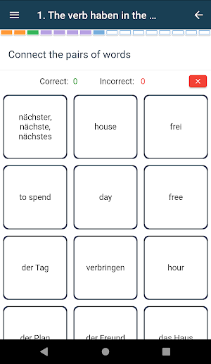 German grammar course part 1 Screenshot 3