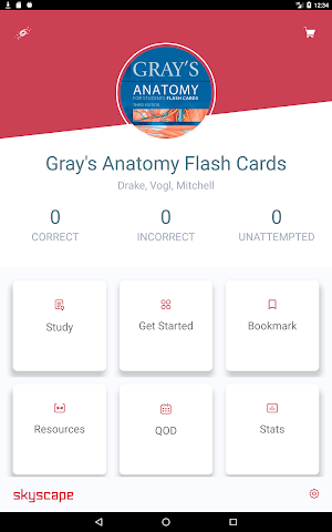 Gray's Anatomy Flash Cards Screenshot 2