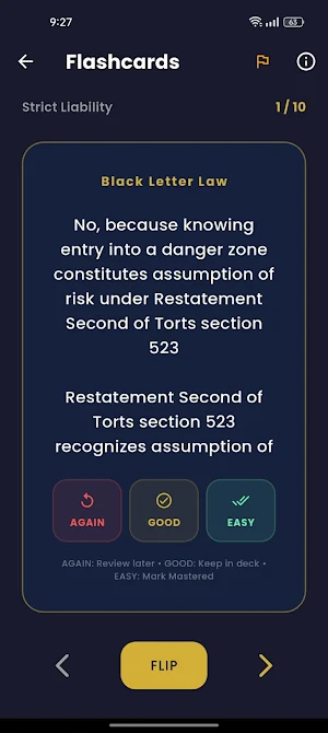 US Bar Flashcards UBE MBE Screenshot 3