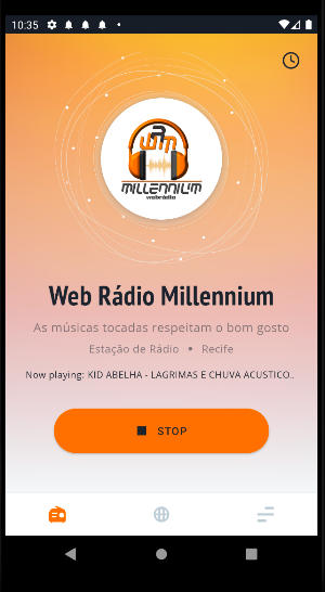 WEB RÁDIO MILLENNIUM Screenshot 1
