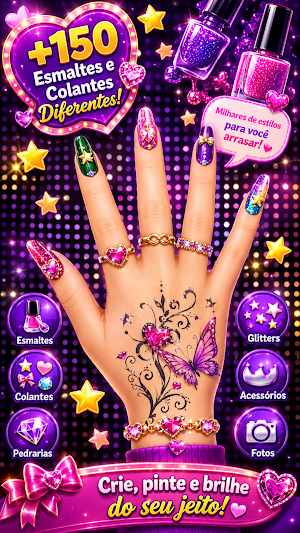 Jogo de Pintar Unhas Acrílicas Screenshot 3