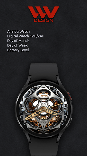 W-Design WOS142 - Watch Face Screenshot 1