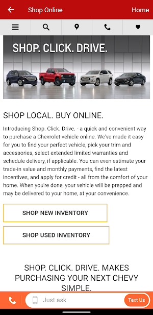 White-Allen Chevrolet Screenshot 3