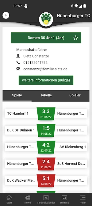 Hüneburger TC Screenshot 2