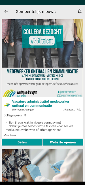 Wortegem-Petegem Screenshot 2