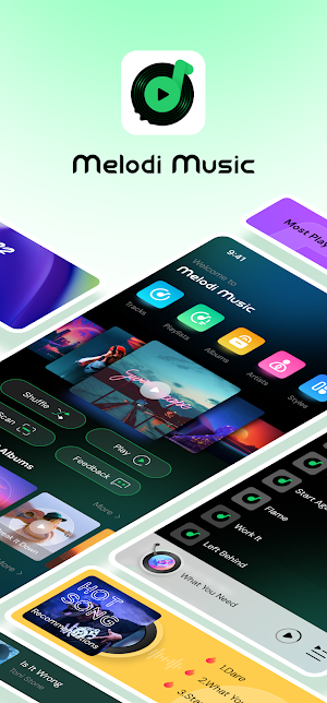 Melodi Music:Player&Organizer Screenshot 0
