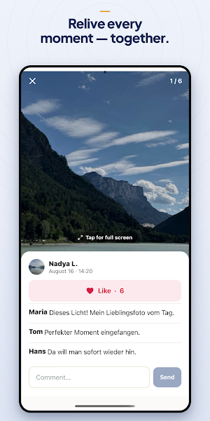 Kreis: Private Photo Groups Screenshot 1