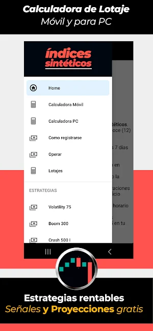 Indices Sinteticos Señales Screenshot 0