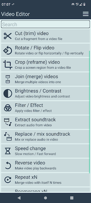 Video Editor Screenshot 0