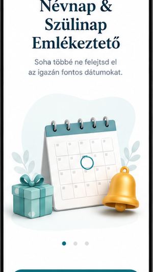 Névnap-Születésnap Emlékeztető Screenshot 0