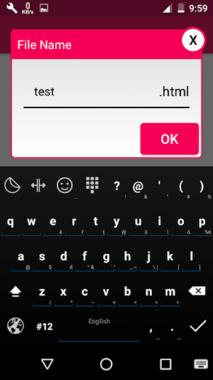 HTML Tester Screenshot 2