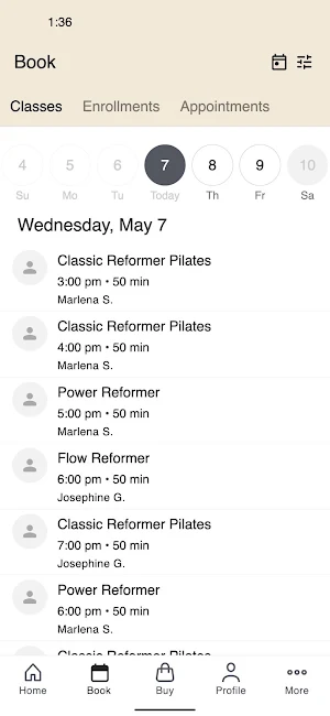 Rama Reformer Club Screenshot 1