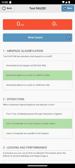 FAA Drone Quiz Screenshot 3