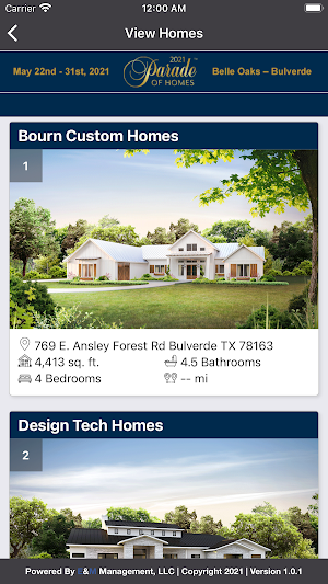 SA Parade of Homes Screenshot 3