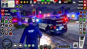 City Cop Car Chase Game Screenshot 2