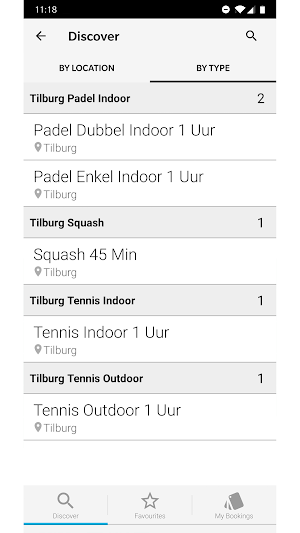 Club Pellikaan Booking Screenshot 1
