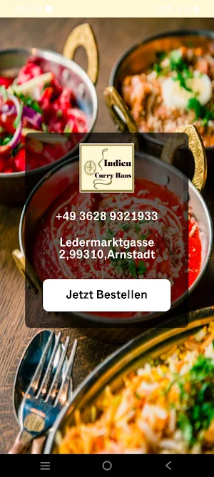 Indien Curry Haus Screenshot 0