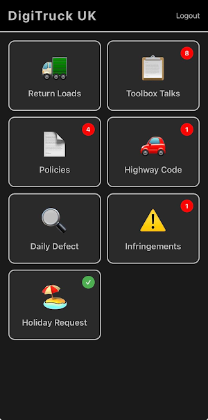 DigiTruck UK Screenshot 2