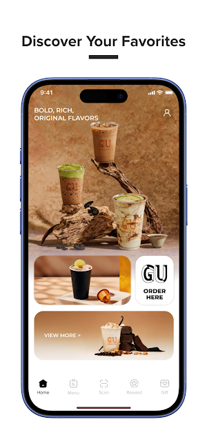 Gu coffee Screenshot 1