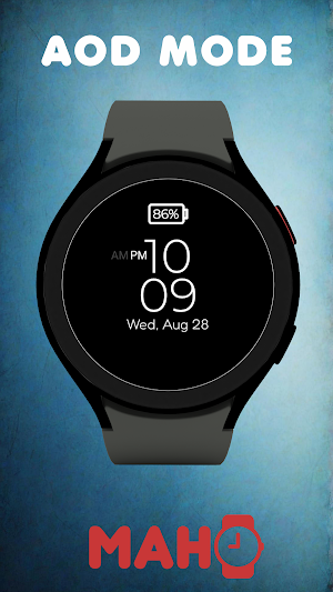 MAHO008 Wear OS Watch Face Screenshot 3
