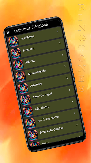 Latin music ringtones - Sounds Screenshot 0