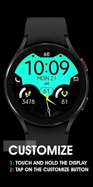 Dream 98 - Sport Watch Face Screenshot 2