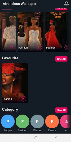 Afrolicious Wallpaper Screenshot 1